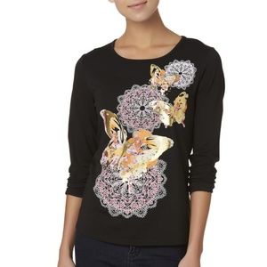 butterfly shirt petite XL, PXL